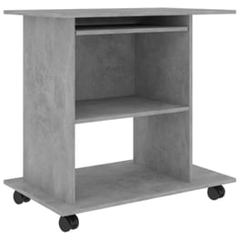 Γραφείο Υπολογιστή VidaXL από Μοριοσανίδα 80x50cm - Γκρι