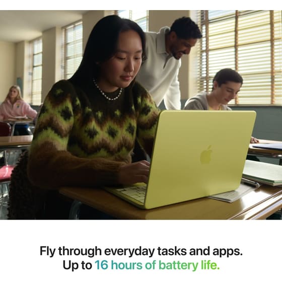 Apple MacBook Neo with A18 Pro Chip 13" QHD (Apple A18 Pro/8GB/5 Cores GPU/256GB SSD/MacOS) Indigo image 3