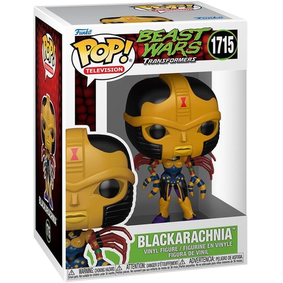 Funko Pop! Television: Beast Wars Transformers - Blackarachnia #1715 Vinyl Figure image 1