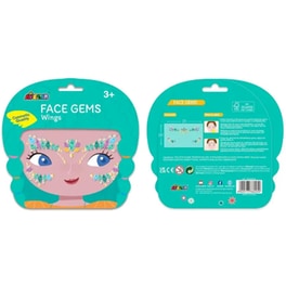 Σετ Παιδικά Αυτοκόλλητα Avenir Face Gems Wings