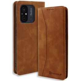 Θήκη Πορτοφόλι Xiaomi Redmi 12C - Bodycell - Καφέ