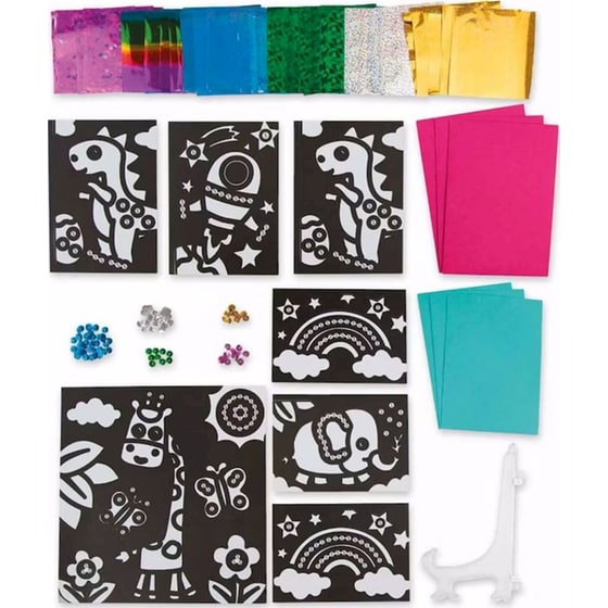 Addo Out of the Box Παιδική Χειροτεχνία Αστραφτερές Κάρτες και Εικόνες image 1