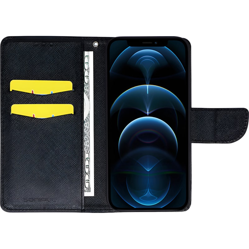 SONIQUE Θήκη Samsung Galaxy A54 - Sonique Trend Book - Μαύρο