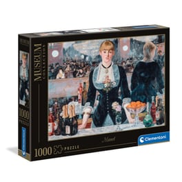 Παζλ Clementoni Museum Μπαρ Στο Φολι Μπερζερ (1000 Κομμάτια)