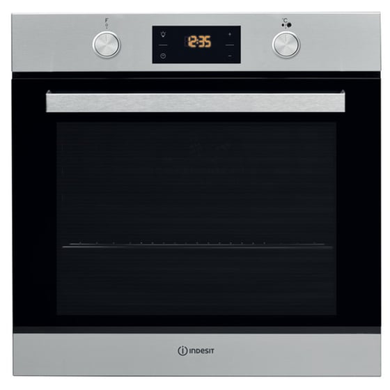 INDESIT IFW6841JHIX & AAR160C 71 Lt Inox Eντοιχιζόμενο Σετ Φούρνος και Εστία image 2