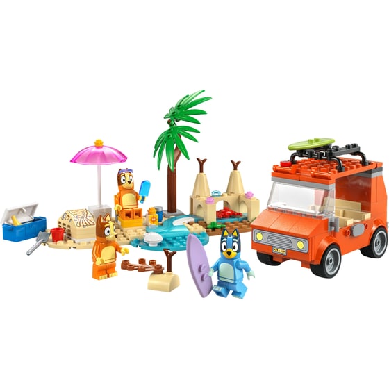 LEGO® Bluey: Bluey's Beach & Family Car Trip (11202) image 3
