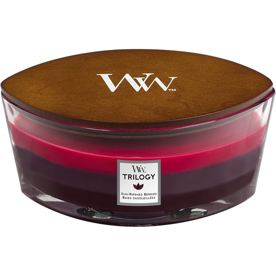Αρωματικό Κερί Woodwick Τριλογία Ripened Berries - Πολύχρωμο image 0