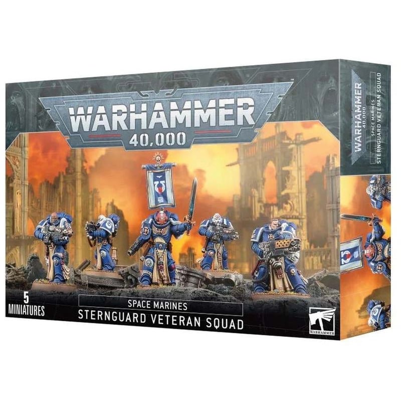 Space Marines: Sternguard Veteran Squad Warhammer 40k GAMES WORKSHOP