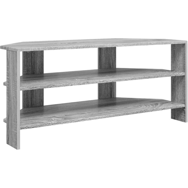 Έπιπλο Τηλεόρασης VidaXL Γωνιακό 102 x 40,5 x 45 cm - Γκρι Sonoma