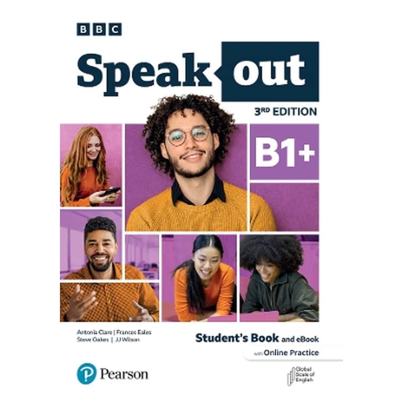 Speakout 3ed B1+ Students Book and eBook with Online Practice
