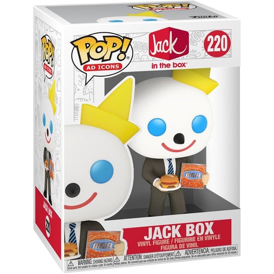 Funko Pop! Ad Icons Jack In The Box - Jack Box #220 image 1