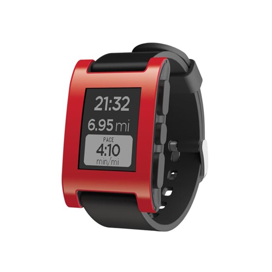 Smartwatch Pebble Time Classic Cherry Red Κόκκινο image 1