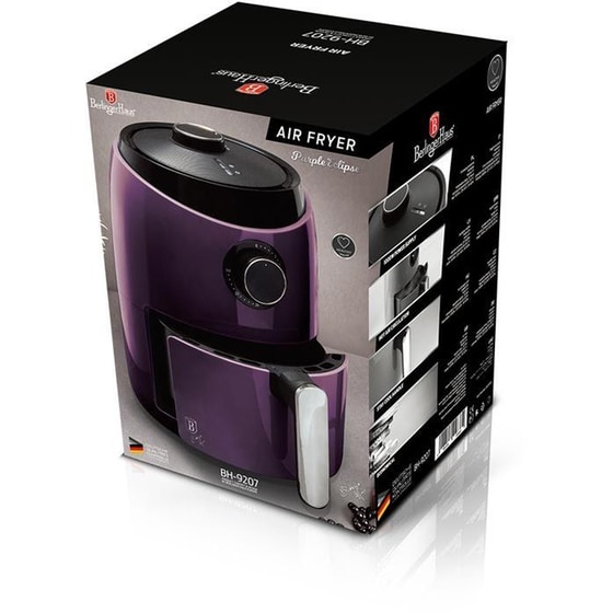 BERLINGER HAUS BH-9207 με Αποσπώμενο Κάδο 1000 W 1.6 L Mωβ Φριτέζα Αέρος image 1