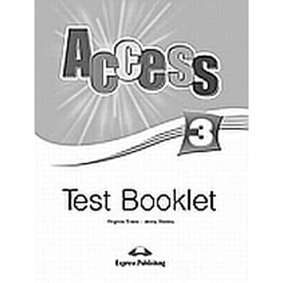 Access 3- Test Booklet image 0