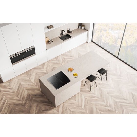 MIDEA MIH742FY18K0Y 60 cm Μαύρο Εστία Επαγωγική Αυτόνομη με Ενσωματωμένο Απορροφητήρα image 5