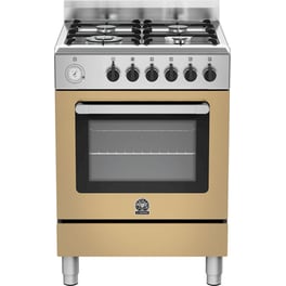 LA GERMANIA PRM6640EXLT(GPL) 56 Lt Κίτρινο Κουζίνα Μεικτή Υγραερίου