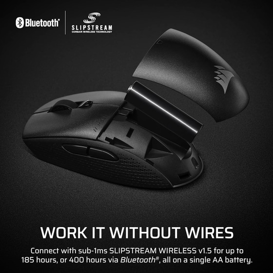 Corsair M55 Gaming Ασύρματο Ποντίκι - Μαύρο image 4