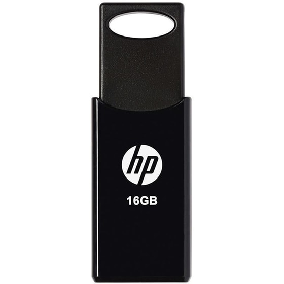 HP 16GB USB 2.0 Stick Μαύρο image 2