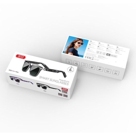 Γυαλιά ηλίου XO 249-0297 με Bluetooth & Ηχείο Μαύρο image 3