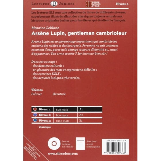 Arsene Lupin, Gentleman Cambrioleur image 1