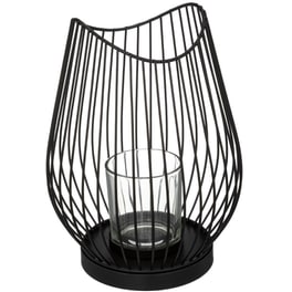Κηροπήγιο Spitishop A-s Holder Black 189199 Μεταλλικό 17x23.5 cm - Μαύρο