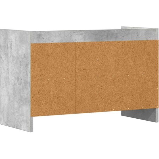 Έπιπλο Τηλεόρασης VidaXL 71,5 x 33 x 47 cm - Γκρι Σκυροδέματος image 6