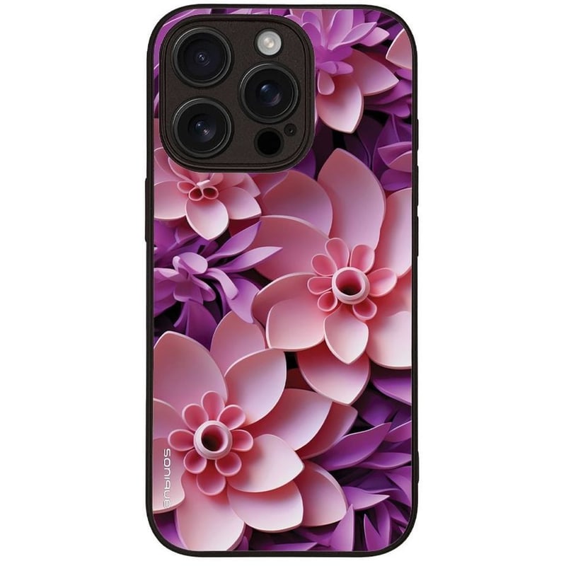 Θήκη Apple iPhone 16 Pro - Sonique 3D Flower Series - Ροζ
