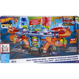 Hot Wheels Mega Πλυντήριο Χρωμοκεραυνών (HDP05)
