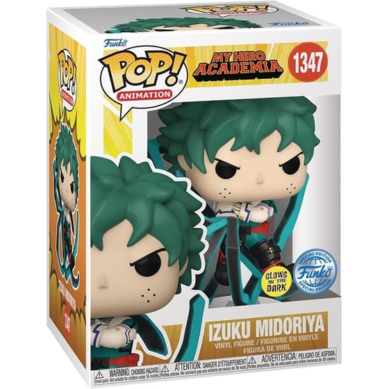 Funko Pop! Animation - My Hero Academia - Izuku Midoriya With Blackwhip #1347 image 2