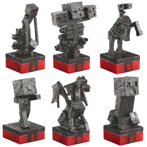 Σκάκι Overworld Heroes Vs. Hostile Mobs - Minecraft image 2