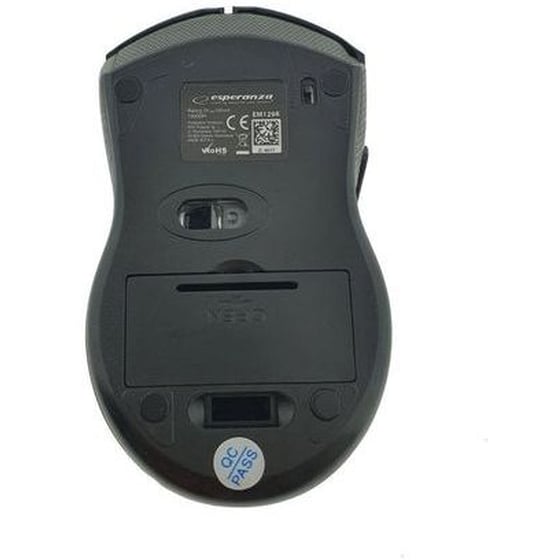 Esperanza Em129r Ασύρματο Ποντίκι - Μαύρο/Κόκκινο image 2