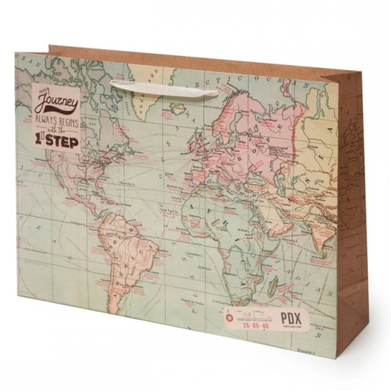 Τσάντα Δώρου Legami Map XLarge image 0