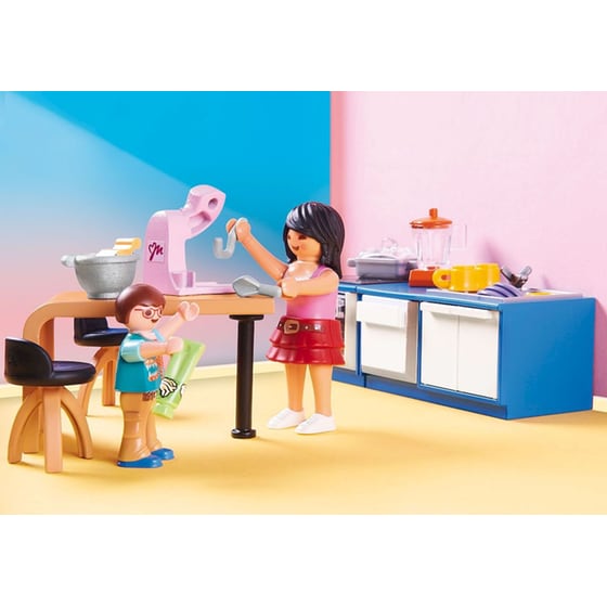 PLAYMOBIL® Dollhouse Κουζίνα Κουκλόσπιτου (70206) image 1