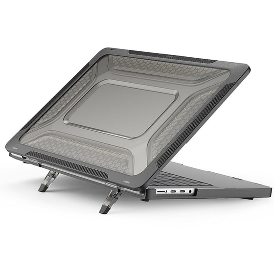 Τσάντα Laptop Sonique Icy Guardian με Βάση Στήριξης για Apple MacBook Pro 14" (2021/2023) - Μαύρο image 0