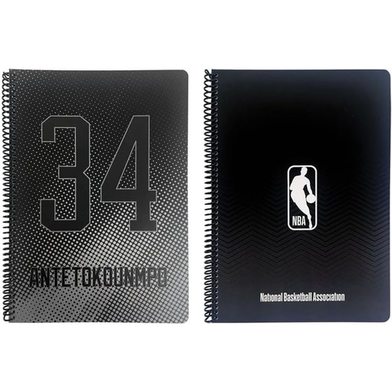 Τετράδιο Σπιράλ Back Me Up A4 2 Θεμάτων NBA - Τυχαία Επιλογή (1 Τεμάχιο) image 0