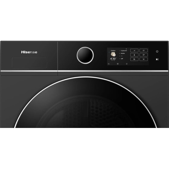 HISENSE DH5I104BBAB 10 kg με Αντλία Θερμότητας Μαύρο Στεγνωτήριο Ρούχων image 11