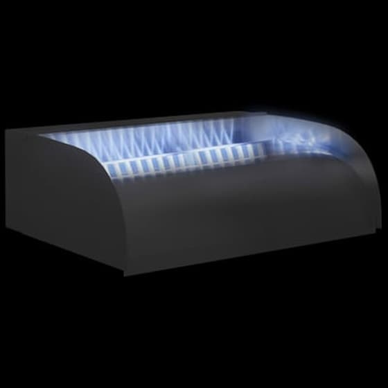 Vidaxl Καταρράκτης 45 X 34 X 14 Εκ. Από Ανοξείδωτο Ατσάλι 304 Με Led image 3