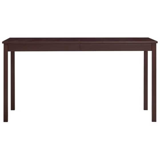 Τραπεζαρία Vidaxl από Ξύλο Πεύκου 140x70x73 cm - Σκούρο Καφέ image 3
