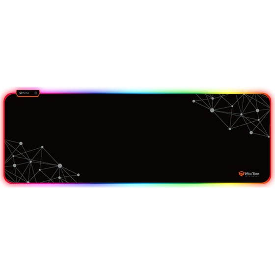 Meetion PD121 Gaming Mouse Pad XXL 880mm με RGB Φωτισμό Μαύρο image 0