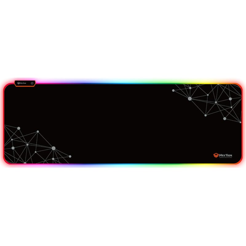 MEETION Meetion PD121 Gaming Mouse Pad XXL 880mm με RGB Φωτισμό Μαύρο