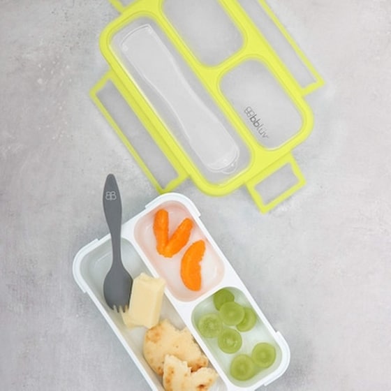 Φαγητοδοχείο Bbluv Bento Box με Κουτάλι Lime image 0