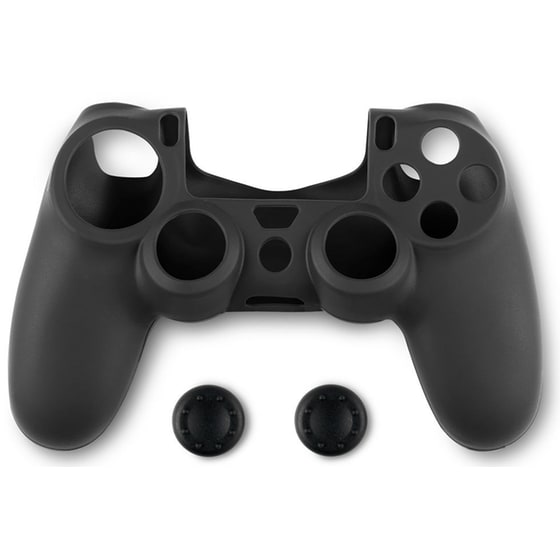 Spartan Gear Θήκη Σιλικόνης Χειριστηρίου PS4 - Μαύρο image 0