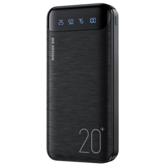 Powerbank WK WP-163 20.000 mAh - Μαύρο image 0
