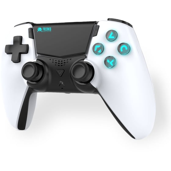 Freaks and Geeks PS5 Ασύρματο Χειριστήριο - Λευκό/Μαύρο image 2