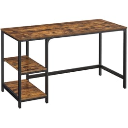 Γραφείο Υπολογιστή Vasagle από Μοριοσανίδα 140x60x75 cm - Καφέ