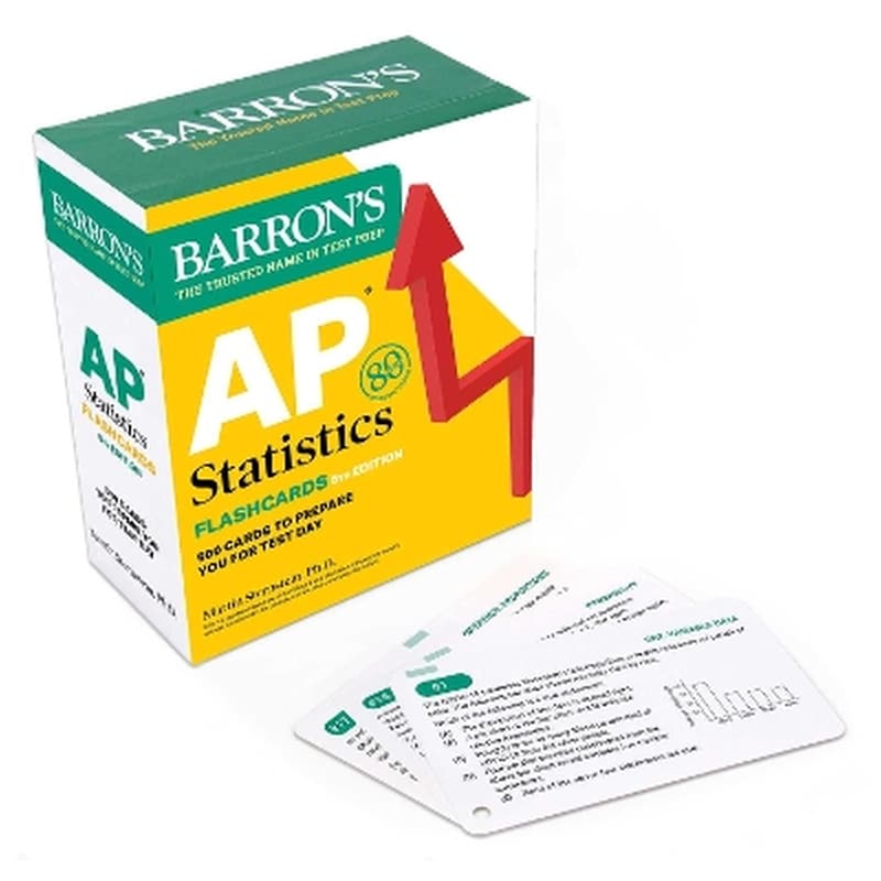 AP Statistics Flashcards, Fifth Edition: Up-to-Date Practice