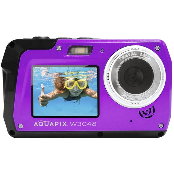 Compact Φωτογραφική Μηχανή Aquapix Wave 3048 Edge Violet image 0