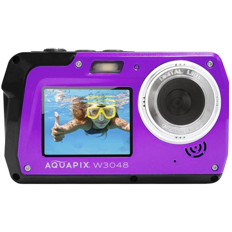 Compact Φωτογραφική Μηχανή Aquapix Wave 3048 Edge Violet