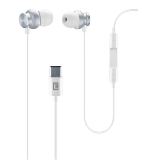 Ακουστικά Handsfree Cellular Line Sparrow USB-C - Λευκό image 1