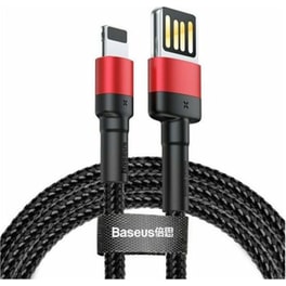 Καλώδιο φόρτισης Baseus Braided USB-Α σε Lightning 1m - Κόκκινο